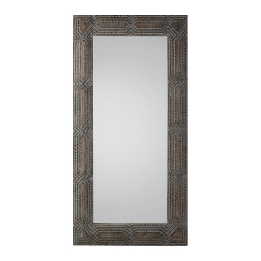 Chandi Natural-Whitewash Leaner Mirror - The Furniture Mega Store
