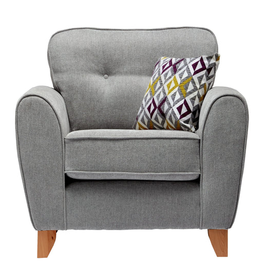 Chloe Fabric Armchair - The Furniture Mega Store 