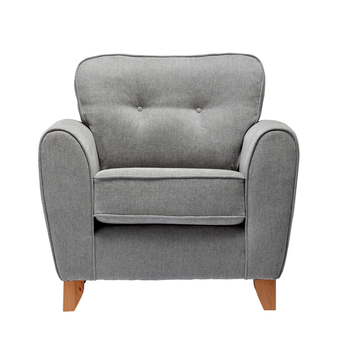 Chloe Fabric Armchair - The Furniture Mega Store 