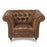 Westminster Buttoned Vintage Leather Chesterfield Chair Collection - The Furniture Mega Store 