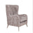 Raffles Wing Accent Chair - Coco Plain Truffle - The Furniture Mega Store 