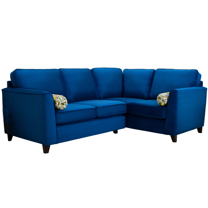 Rene Collection Corner Sofa - Available In A Choice Of Fabrics & Sizes - The Furniture Mega Store 