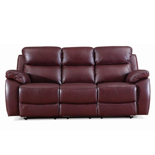 Dallas Leather Recliner Sofa & Armchair Collection - Choice Of Manual or Power Function - The Furniture Mega Store 