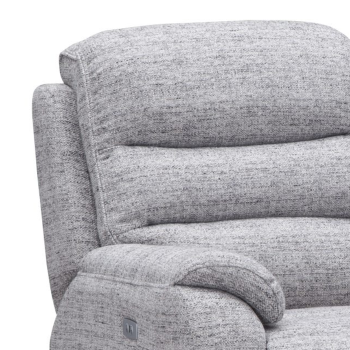 Finsbury Fabric Power Recliner Sofa & Armchair Collection - Intergrated USB Charging Ports - The Furniture Mega Store 