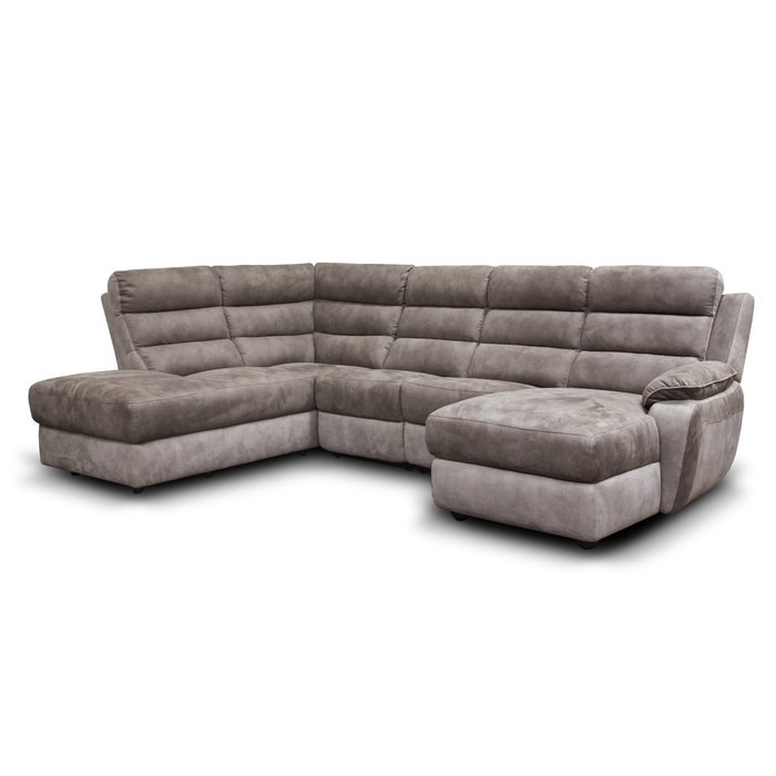 Ellis Modular Fabric Recliner Sofa Collection - Manual Recliner - The Furniture Mega Store 