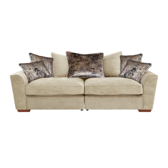 Fantasia Fabric Sofa Collection - Choice Of Standard Or Pillow Back - The Furniture Mega Store 