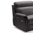 Fox Italian Leather Recliner Sofa Collection - Choice Of Power or Manual Recliner - The Furniture Mega Store 