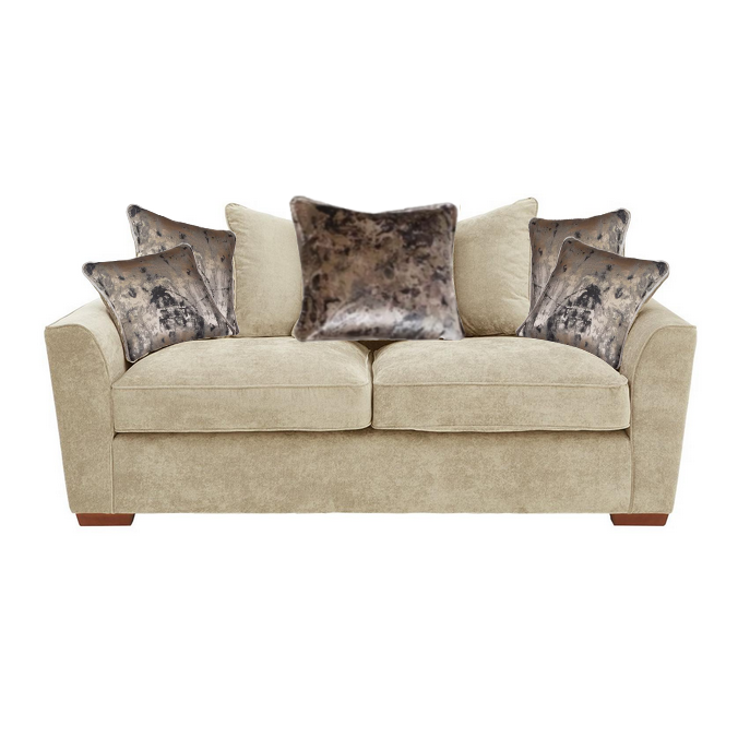 Fantasia Fabric Sofa Collection - Choice Of Standard Or Pillow Back - The Furniture Mega Store 