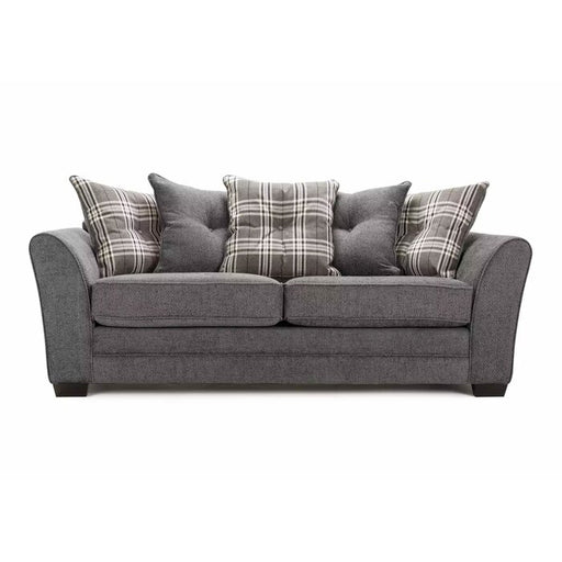 Charlotte Sofa Bed - Choice Of Scatter or Standard Back - Choice Of Fabrics - The Furniture Mega Store 