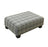 Darwin Fabric Footstool - Choice Of Fabrics - The Furniture Mega Store 