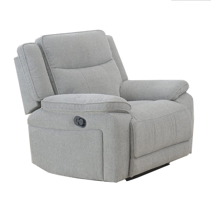 Gracy Fabric Manual Recliner Armchair - The Furniture Mega Store 