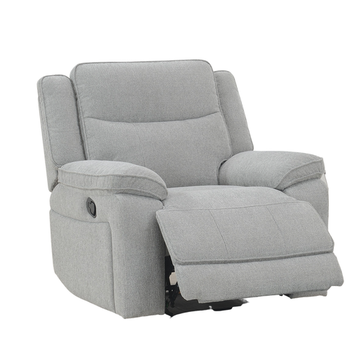 Gracy Fabric Manual Recliner Armchair - The Furniture Mega Store 