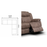 Walton Collection Corner Recliner Sofa - Choice Of Fabrics - The Furniture Mega Store 