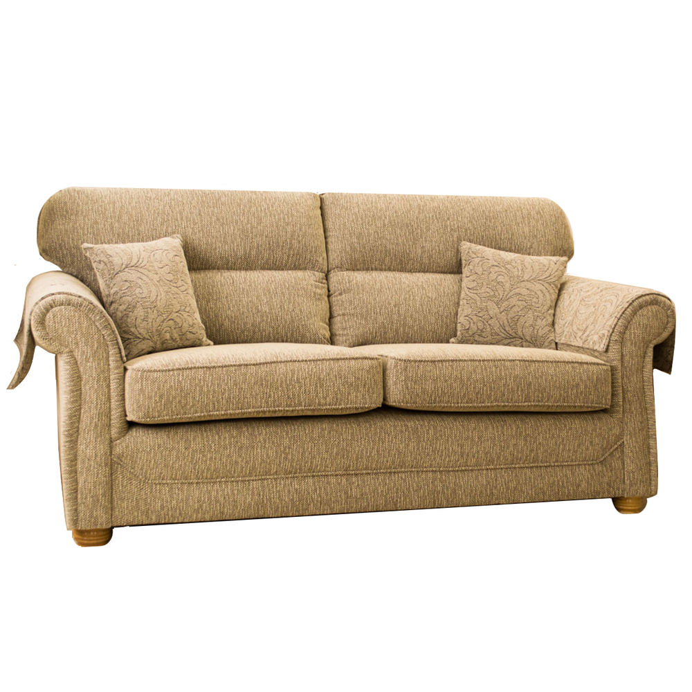 Henley Fabric Sofa & Armchair Collection - Choice Of Fabrics & Feet - The Furniture Mega Store 