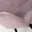 Maria Dusky Pink Brushed Velvet Dining Chairs - Set Of 2 - The Furniture Mega Store 