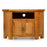 Earlswood Solid Oak Petite Corner TV Unit - The Furniture Mega Store 