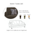 Beatrix Fabric Sofa Collection - Choice Of Sizes, Fabrics & Feet - The Furniture Mega Store 