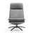 Vitra Luxury Leather Recliner Rocker Chair - Choice Of Leathers - The Furniture Mega Store 