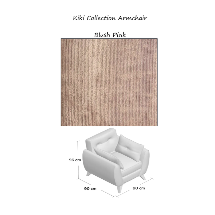 Kiki Fabric Sofa & Chair Collection - Various Colours - The Furniture Mega Store 