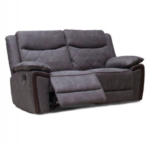 Foster Fabric Manual Recliner Sofa Collection - The Furniture Mega Store 