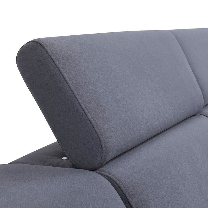 Leonardo Modular Sofa Collection - Choice Of Aqua Clean Fabric or 100% Genuine Leather Upholstery - The Furniture Mega Store 