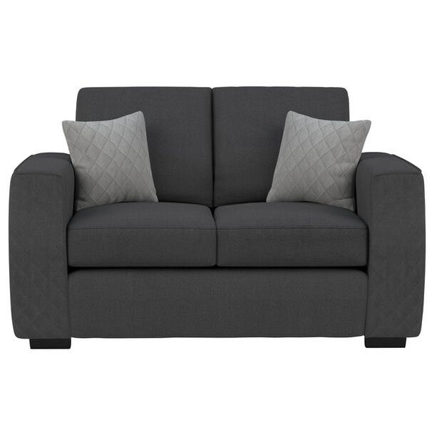 Lucy dark shop gray sofa