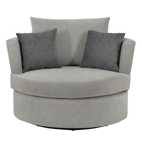Lucy Fabric Swivel Chair Choice Of Colours Size The