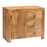 Maya Light Mango Wood 1 Door 3 Drawer Sidebaord - The Furniture Mega Store 