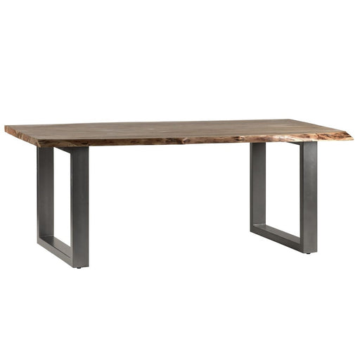 Prague Live Edge Dining Table 200cm - The Furniture Mega Store 