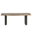 Prague Live Edge Dining Bench - Choice Of Sizes - The Furniture Mega Store 