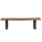 Prague Live Edge Dining Bench - Choice Of Sizes - The Furniture Mega Store 