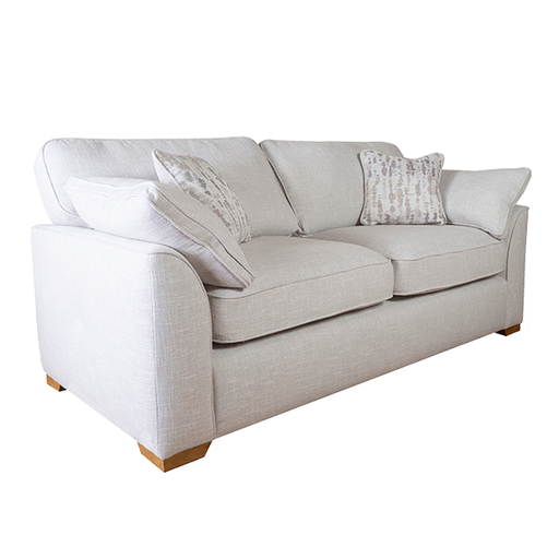 Lorna Fabric Sofa Bed - Choice Of Fabrics & Feet - The Furniture Mega Store 