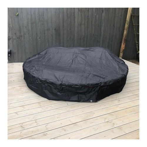 Maddison Rattan Garden Day Bed - Protective Cover - The Furniture Mega Store 