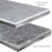 Ariel Marble & Polished Steel End Table - The Furniture Mega Store 