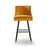 Caroline Bespoke Button Back Bar Stool - Plush Velvet - Various Options - The Furniture Mega Store 