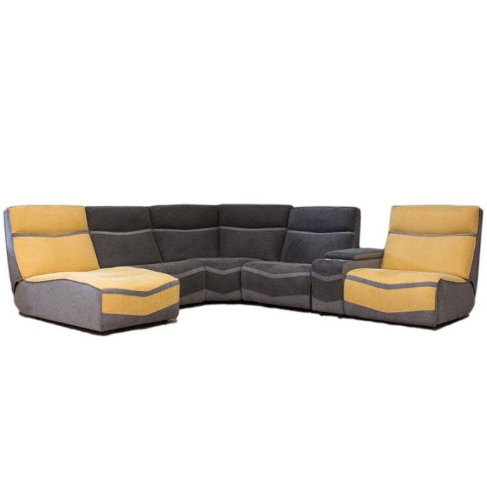 Napoli Fabric Modular Sofa - Various Options - The Furniture Mega Store 