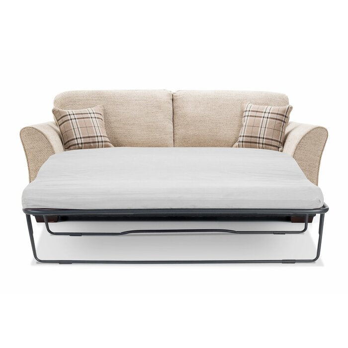 Charlotte Sofa Bed - Choice Of Scatter or Standard Back - Choice Of Fabrics - The Furniture Mega Store 