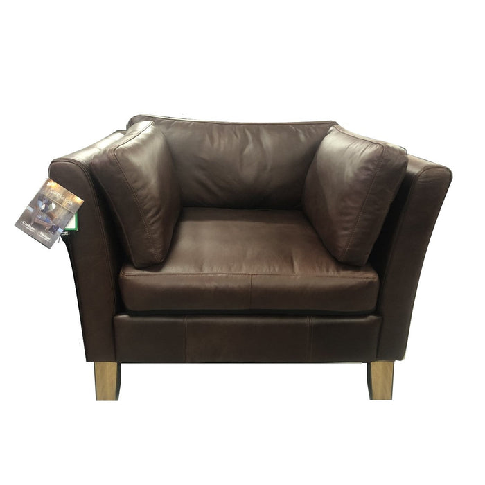 Groucho Vintage Leather Sofa & Chair Collection - The Furniture Mega Store 