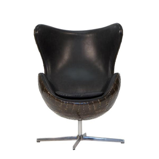 Aviator Keeler Swivel Chair - Vintage Jet Brass - The Furniture Mega Store 
