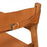Calne Easy Chair -Genuine Leather Saddle Tan - The Furniture Mega Store 