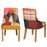 Stanton Buttoned Patchwork Dining Chair - The Furniture Mega Store 