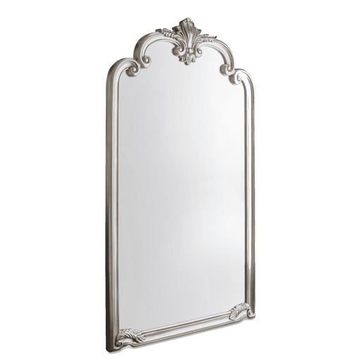 Palazzo Ornate Silver Leaner Mirror - The Furniture Mega Store 