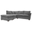 Albany Fabric Corner Chaise End Sofa - Choice Of Colours - The Furniture Mega Store 