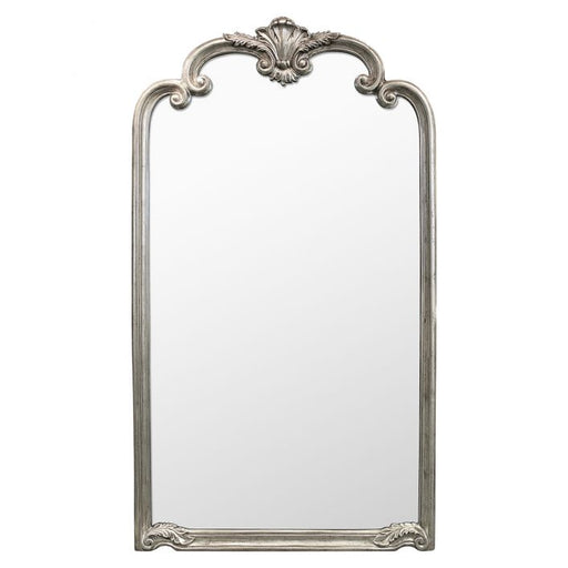 Palazzo Ornate Silver Leaner Mirror - The Furniture Mega Store