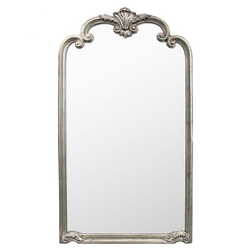 Palazzo Ornate Silver Leaner Mirror - The Furniture Mega Store 