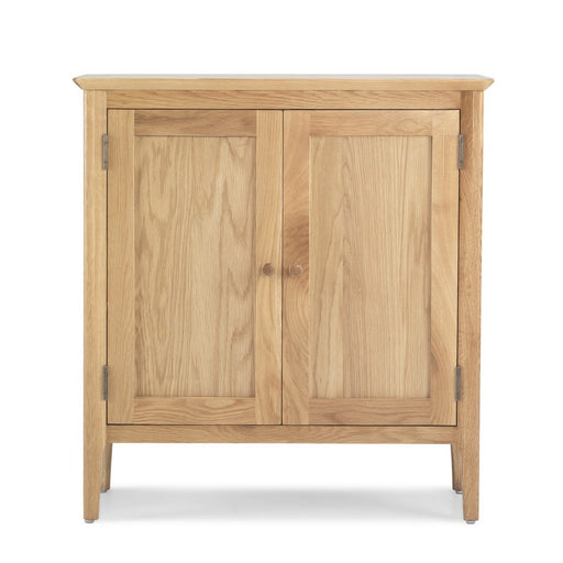 Berkley Nordic Oak 2 Door Storage Cabinet - The Furniture Mega Store