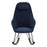 Rafferty Rocking Chair - Blue Fabric - The Furniture Mega Store 