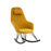 Rafferty Rocking Chair - Yellow Fabric - The Furniture Mega Store 