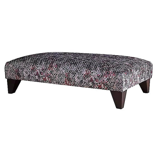 Raffles Pastel - Luxe Fabric Banquette Footstool - Choice Of Feet - The Furniture Mega Store 