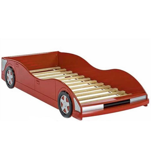 Red Racing Car Bed - Single - The Furniture Mega Store 